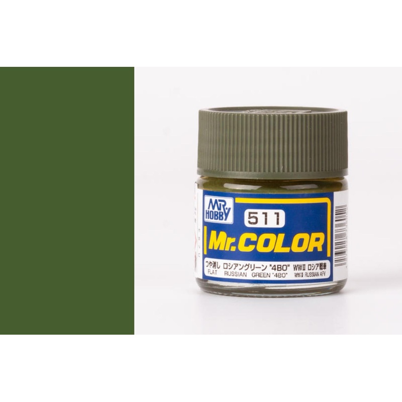 Mr.Color - C511 Russian 4BO Green WWII (Flat) (10ml)