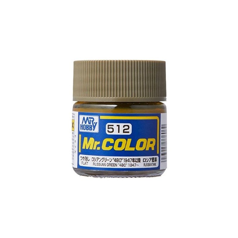 Mr.Color - C512 Russian 4BO Green 1947+ (Flat) (10ml)