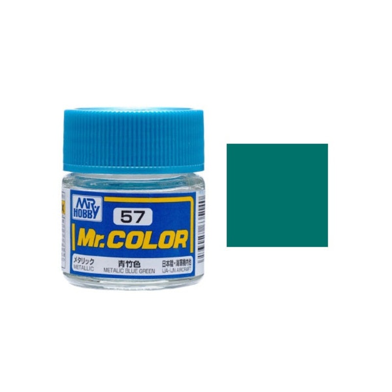 Mr.Color - C57 Metallic Blue Green (10ml)