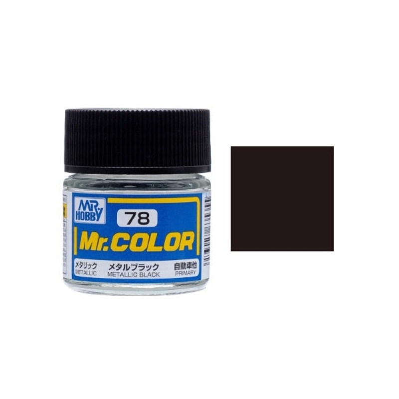 Mr.Color - C78 Metallic Black (10ml)