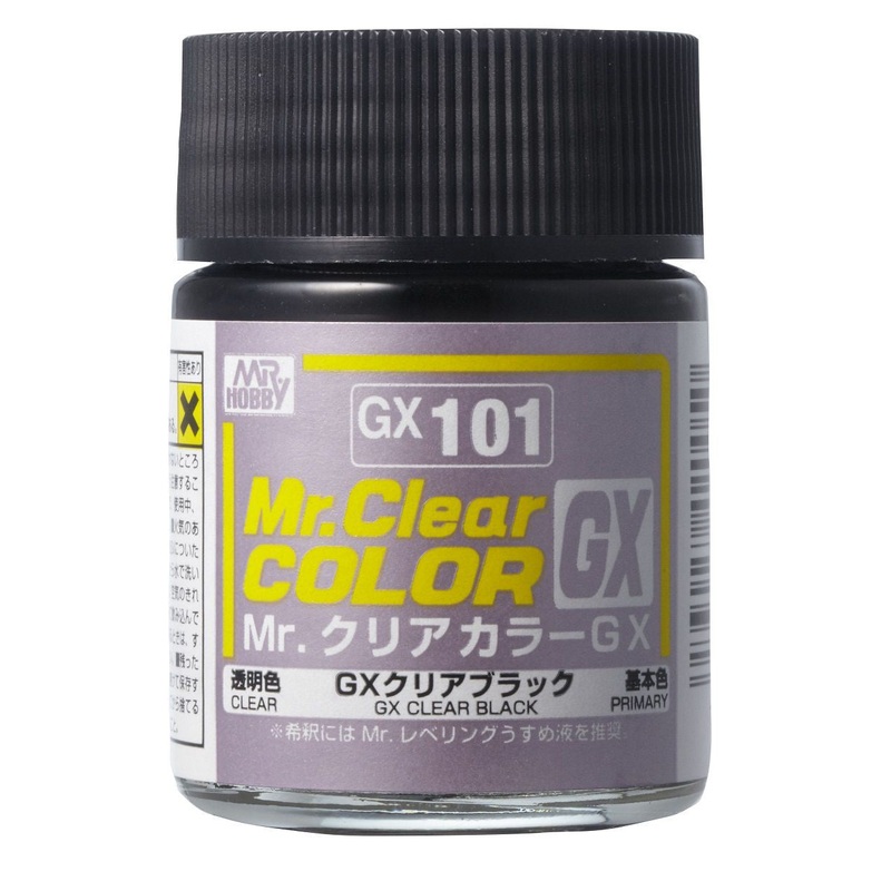 Mr.Color Clear GX - GX101 Clear Black (18ml)