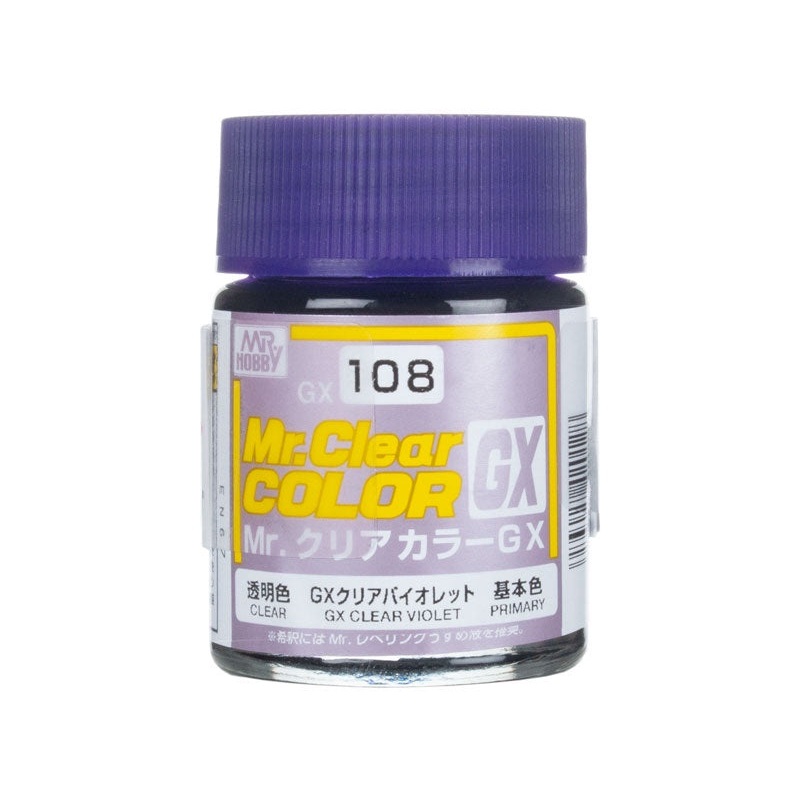 Mr.Color Clear GX - GX108 Clear Violet (18ml)