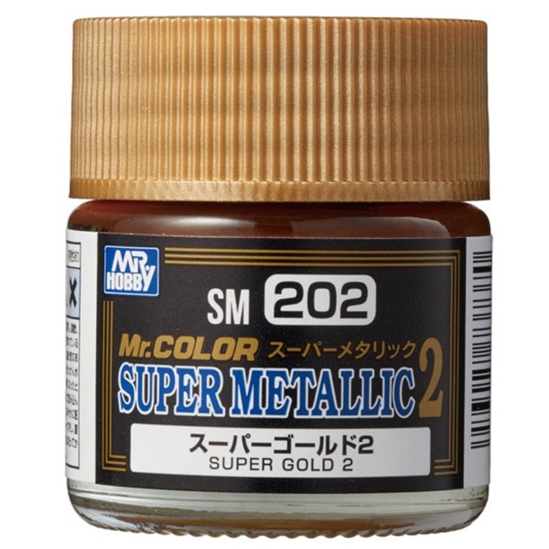 Mr.Color Super Metallic 2 - SM202 Super Gold (10ml)