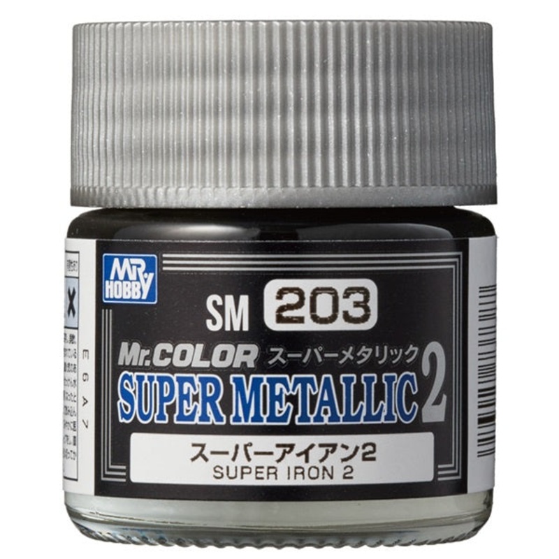 Mr.Color Super Metallic 2 - SM203 Super Iron (10ml)