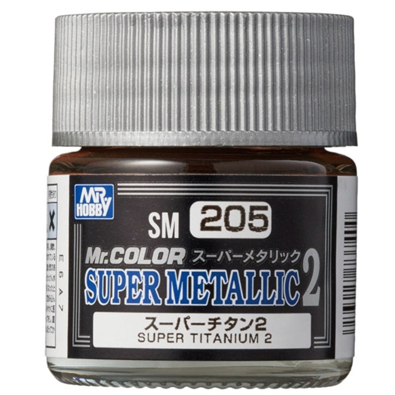 Mr.Color Super Metallic 2 - SM205 Super Titianium (10ml)