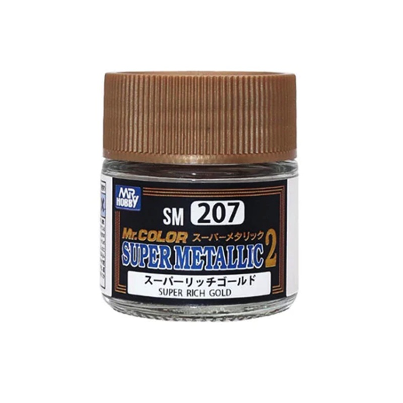 Mr.Color Super Metallic 2 - SM207 Super Rich Gold (10ml)
