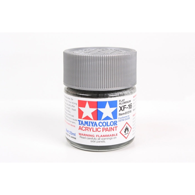 Tamiya - XF-16 Flat Aluminium Acrylic (23ml)