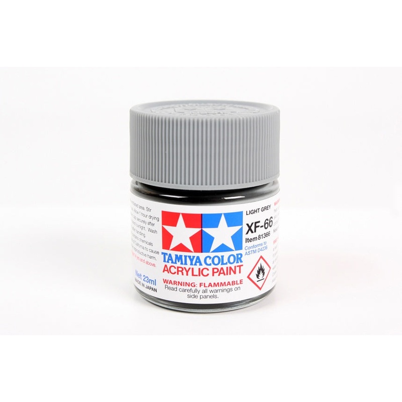 Tamiya - XF-66 Light Grey Acrylic (23ml)