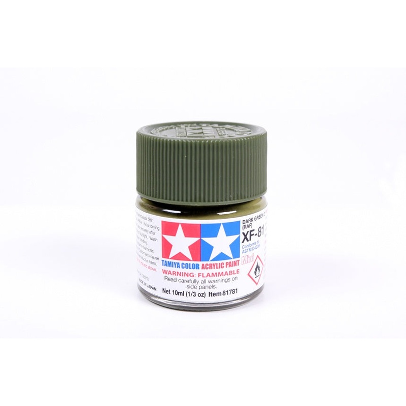 Tamiya - XF-81 Dark Green 2 RAF Mini Acrylic (10ml)