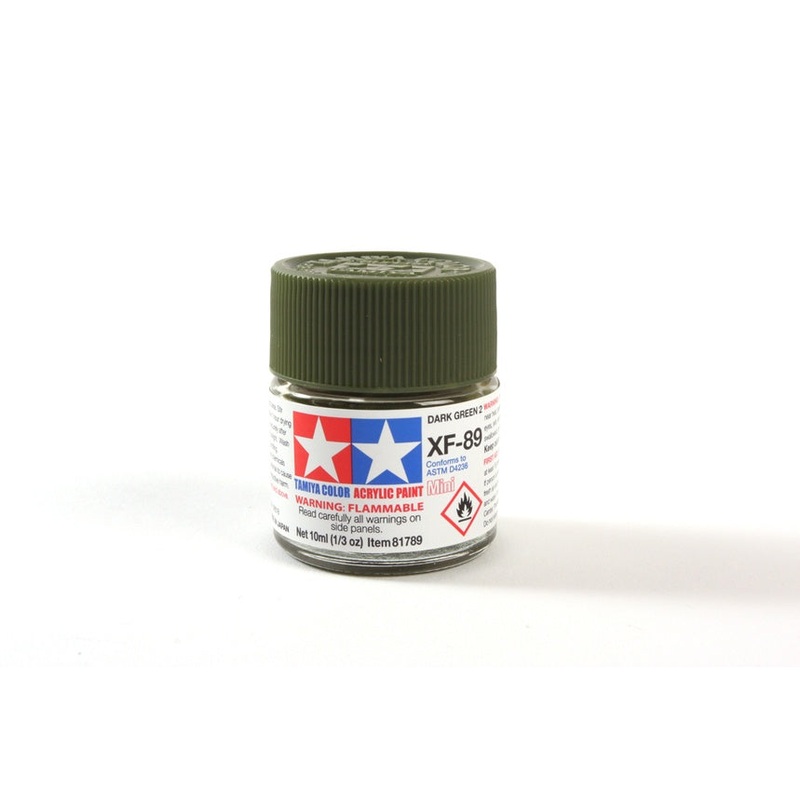 Tamiya - XF-89 Dark Green 2 Mini Acrylic (10ml)