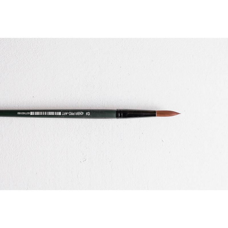 PRO_ART - #12 Round 426BR Nylon Brush Green
