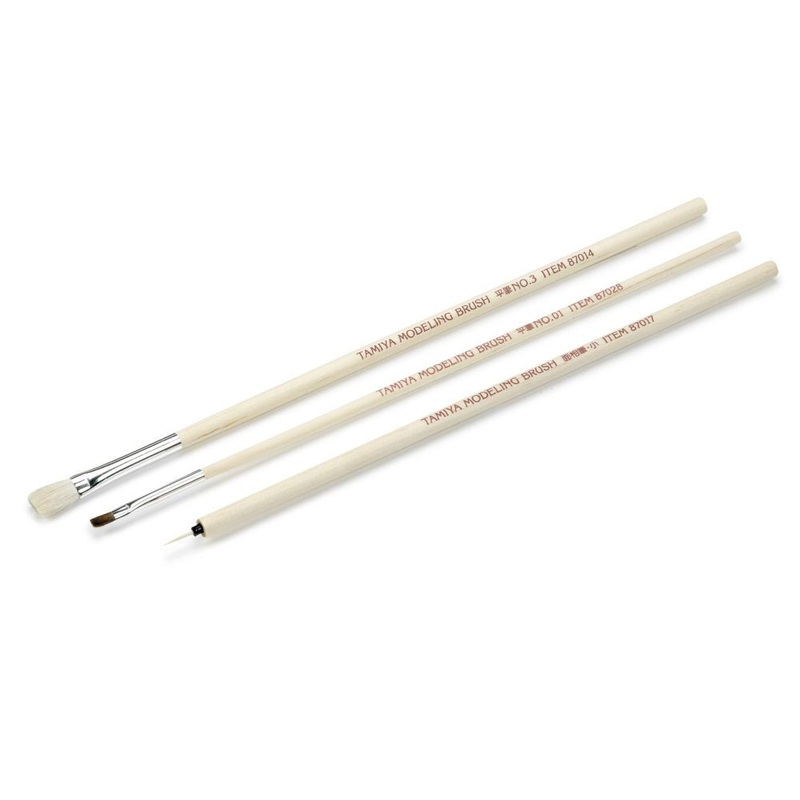 Tamiya - Paint Brush Set (Basic)