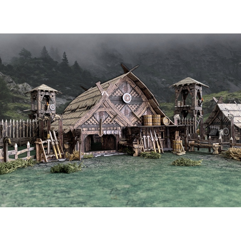 Battle Systems Fantasy Terrain - Mead Hall