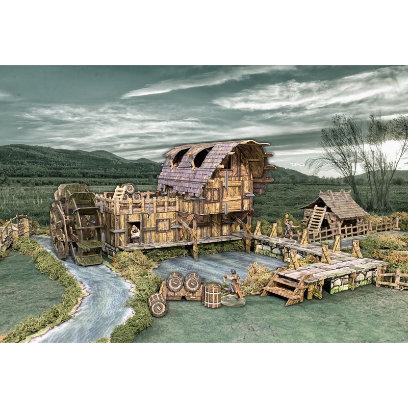 Battle Systems Fantasy Terrain - Water Mill