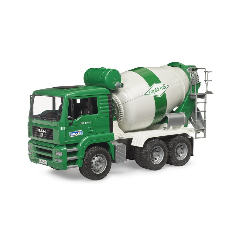 Bruder - MAN TGA Cement Mixer Truck Rapid Mix
