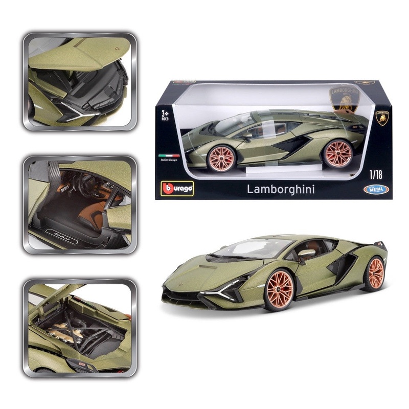 Burago - 1/18 Lamborghini Sian FKP 37