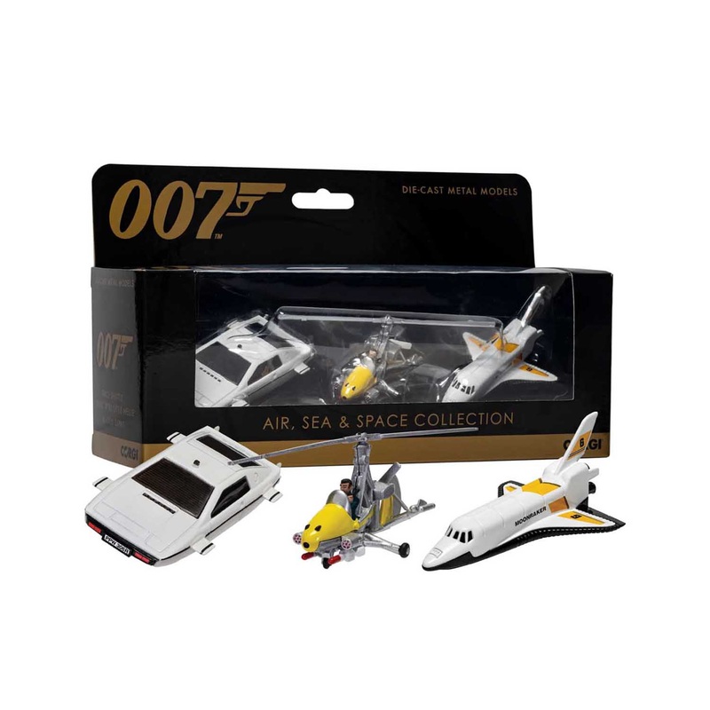 Corgi - James Bond Collection (Space Shuttle, Little Nellie, Lotus Esprit)