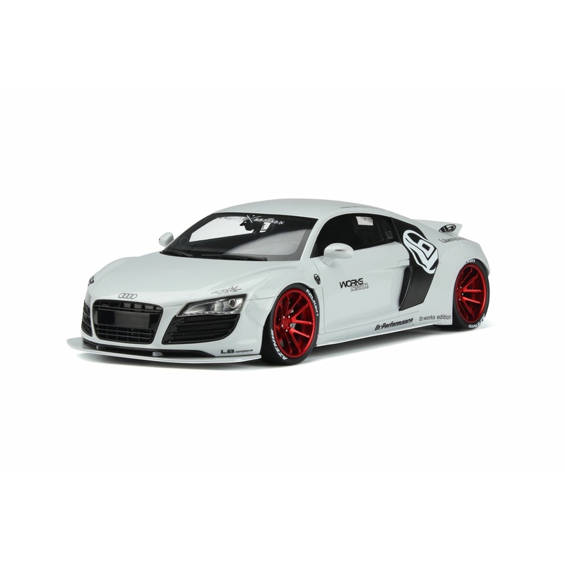 GT Spirit -1/18 Audi R8 By LB-Works Glacier White