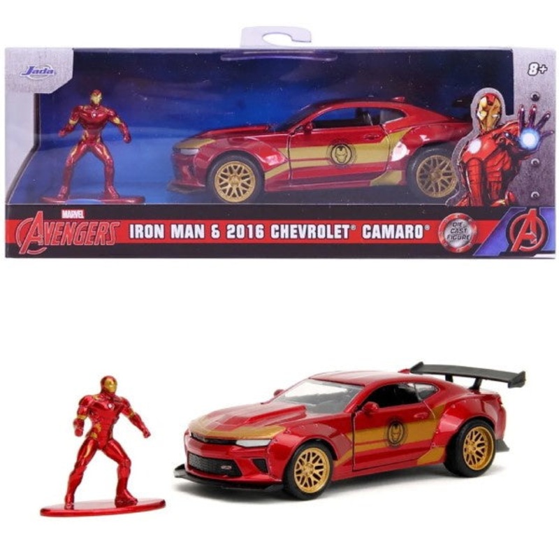 Jada - 1/32 Iron Man & Chevrolet Camaro 2016 (Marvel)