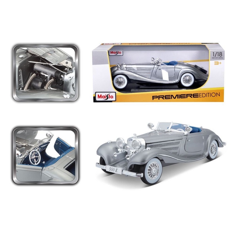 Maisto - 1/18 Mercedes-Benz 500K Roadster 1936