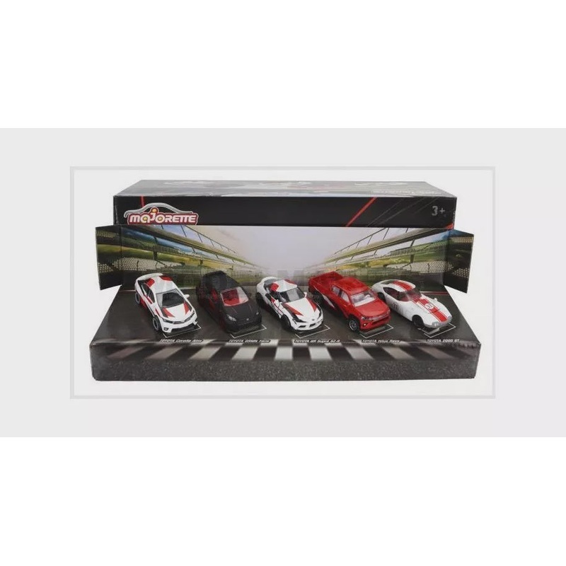 Majorette - Toyota Racing Gift Pack (5 Pieces)