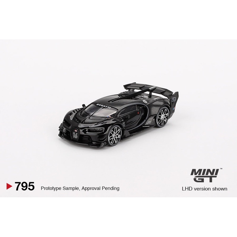 Mini GT - 1/64 Bugatti Vision Gran Turismo (Black)