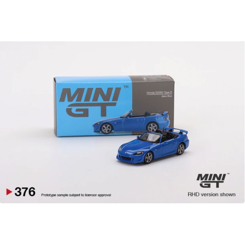 Mini GT - 1/64 Honda S2000 (AP2) Type S (Apex Blue)