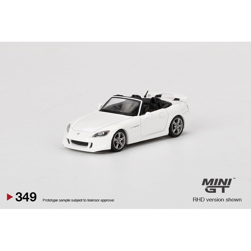 Mini GT - 1/64 Honda S2000 (AP2) Type S Grand Prix (White)
