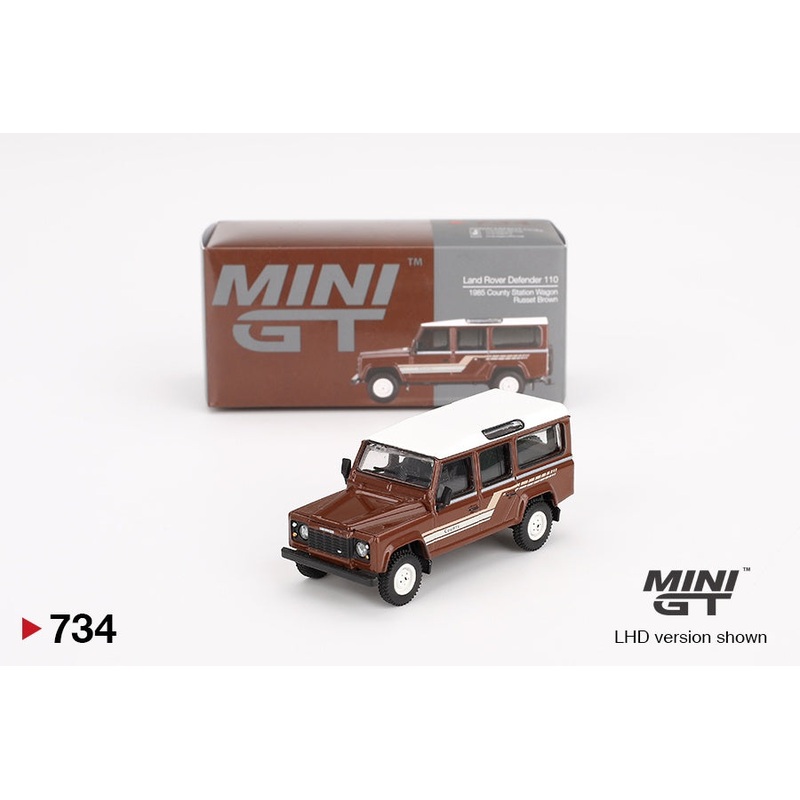 Mini GT - 1/64 Land Rover Defender 110 - 1985 County Station