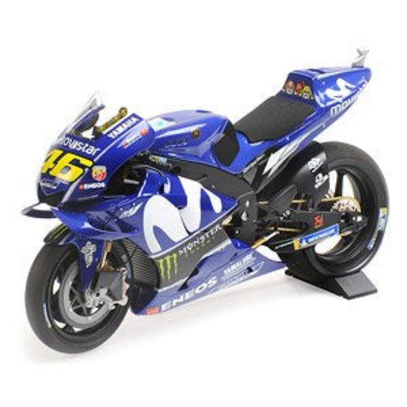 Minichamps - 1/12 Yamaha YZR-M1 Movistar (V. Rossi) MotoGP 2018