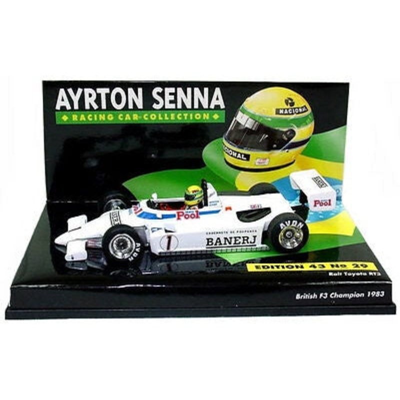Minichamps - 1/43 Ralt Toyota RT3 (A. Senna) British F3 Champion Ed 43 No 29 1983
