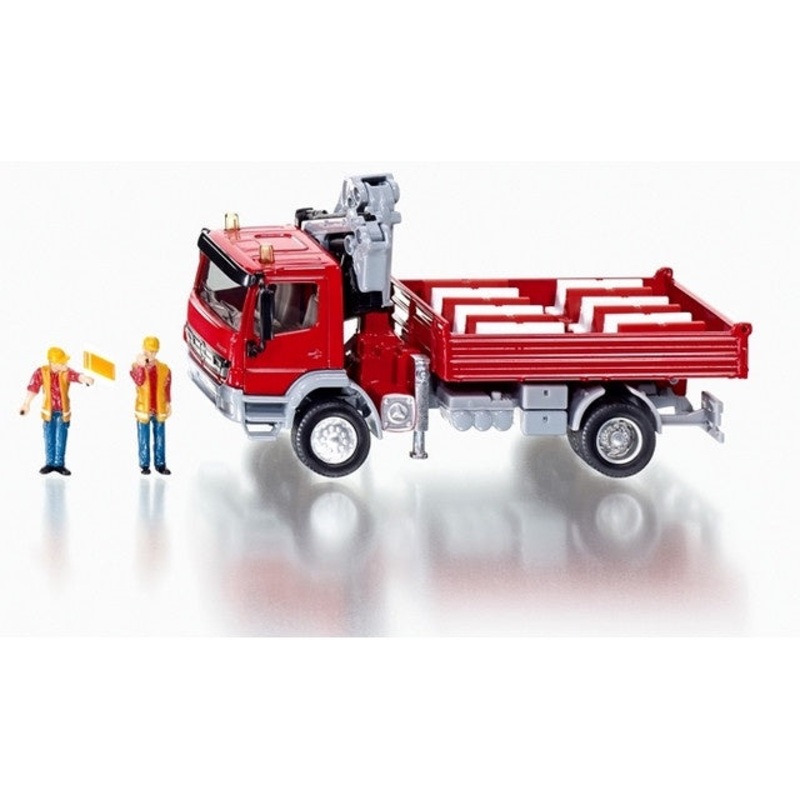 Siku - 1/50 Mercedes-Benz Atego w/ Crane