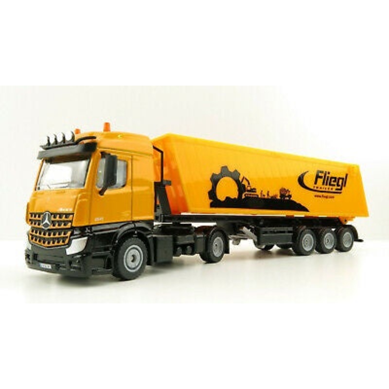 Siku - 1/50 Mercedes-Benz truck w/ Tipping Trailer