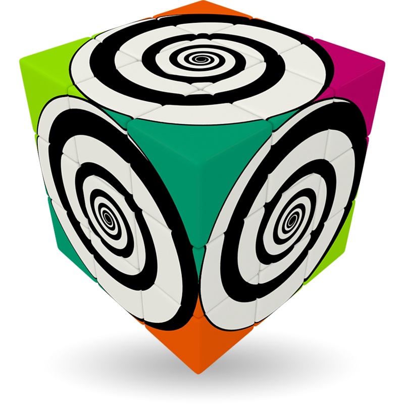 V-CUBE - 3 V-Collection - Funky Spirals (Flat Shape)