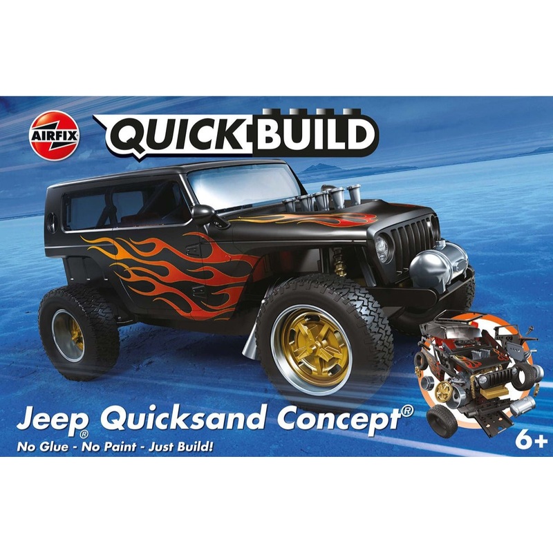 Airfix - Jeep 'Quicksand' Concept (Quick Build)