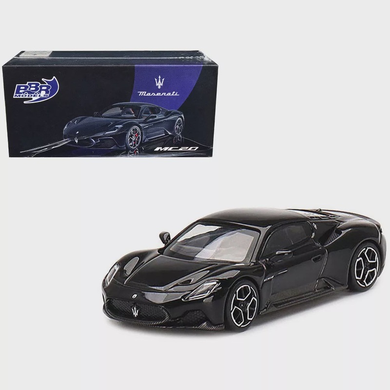 BBR Models - 1/64 Maserati MC20 Nero Engima