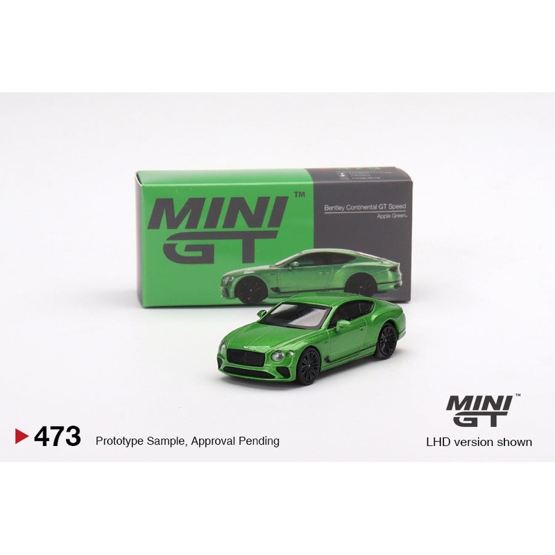 Mini GT - 1/64 Bentley Continental GT Speed (Apple Green)