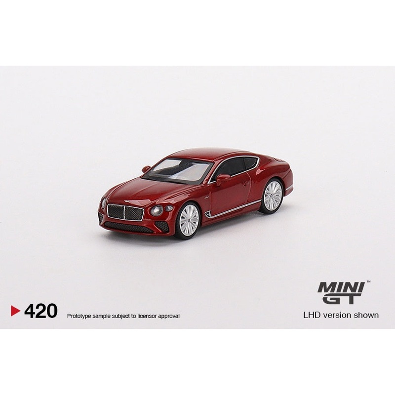 Mini GT - 1/64 Bentley Continental GT Speed (Candy Red)