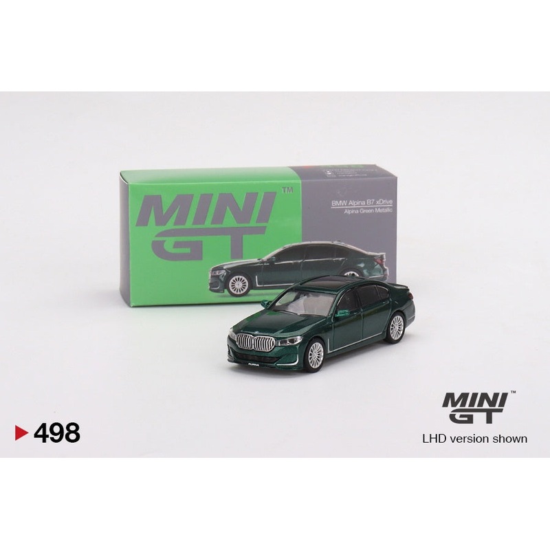 Mini GT - 1/64 BMW Alpina B7 xDrive Alpina (Green Metallic)