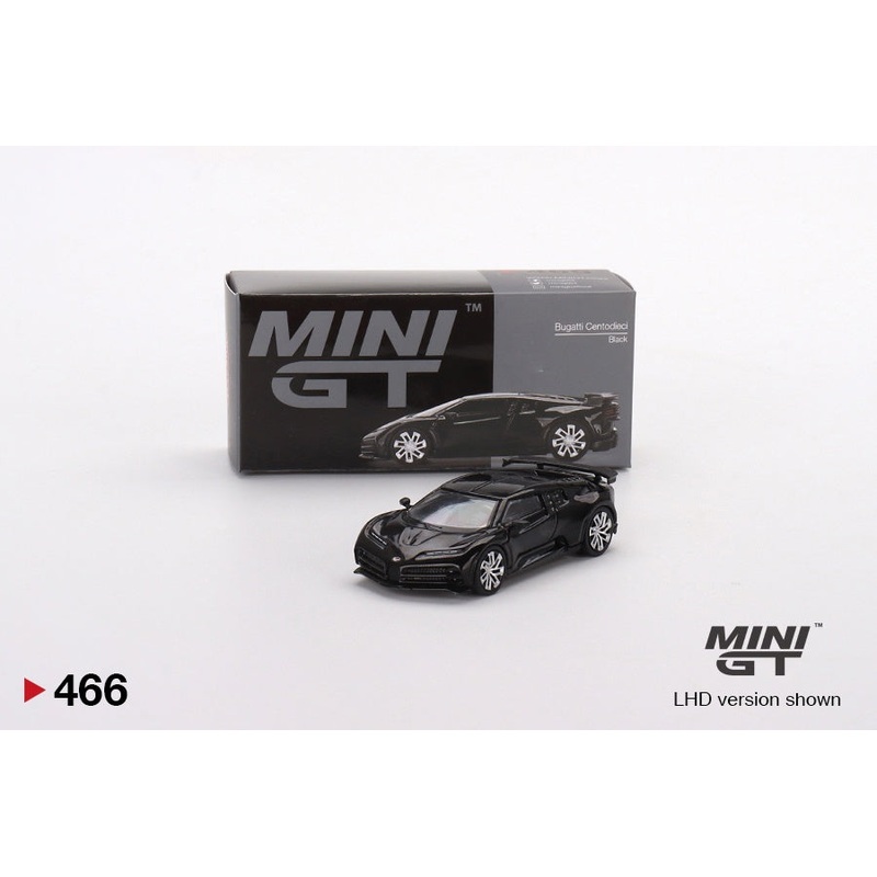 Mini GT - 1/64 Bugatti Centodieci (Black)