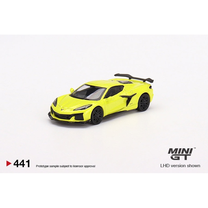 Mini GT - 1/64 Chevrolet Corvette Z06 (Accelerate Yellow)