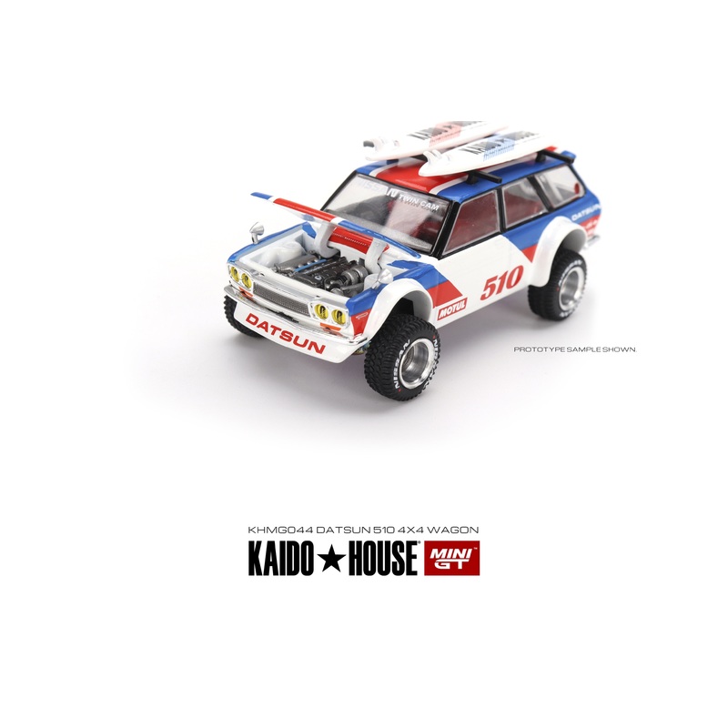 Mini GT - 1/64  Datsun Wagon Surf Safari - KAIDO House