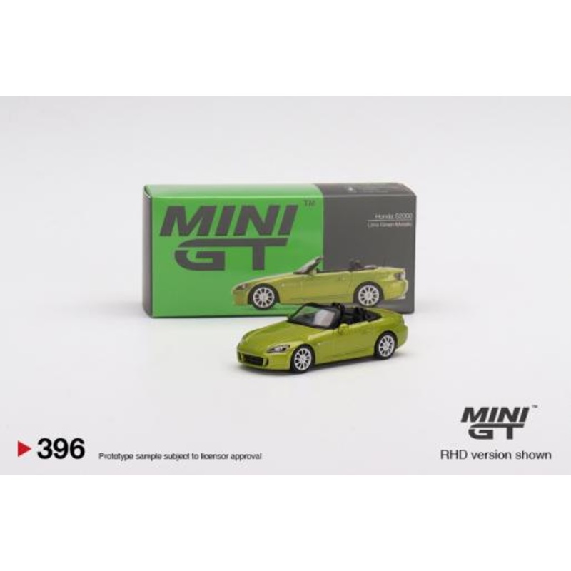 Mini GT - 1/64 Honda S2000 (AP2) (Lime Green Metallic)