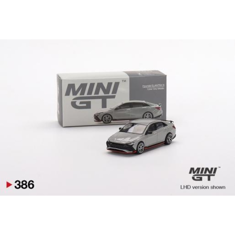 Mini GT - 1/64 Hyuandai Elandtra N (Cyber Grey)
