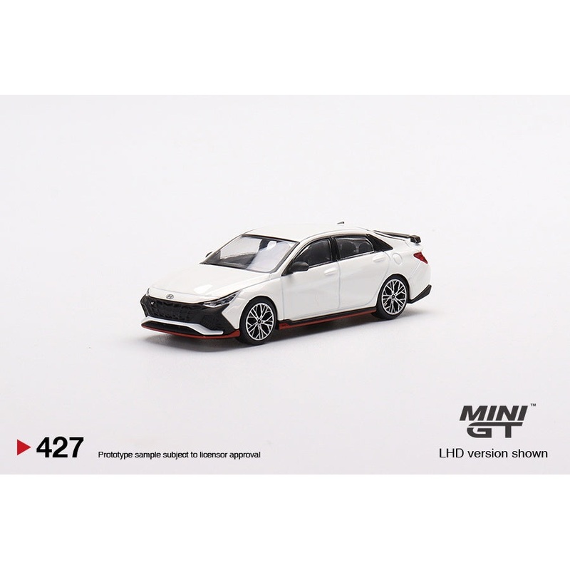 Mini GT - 1/64 Hyundai Elantra N (Ceramic White)