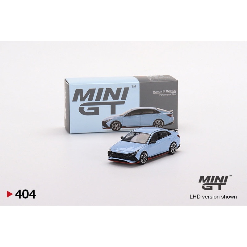 Mini GT - 1/64 Hyundai Elantra N (Performance Blue)