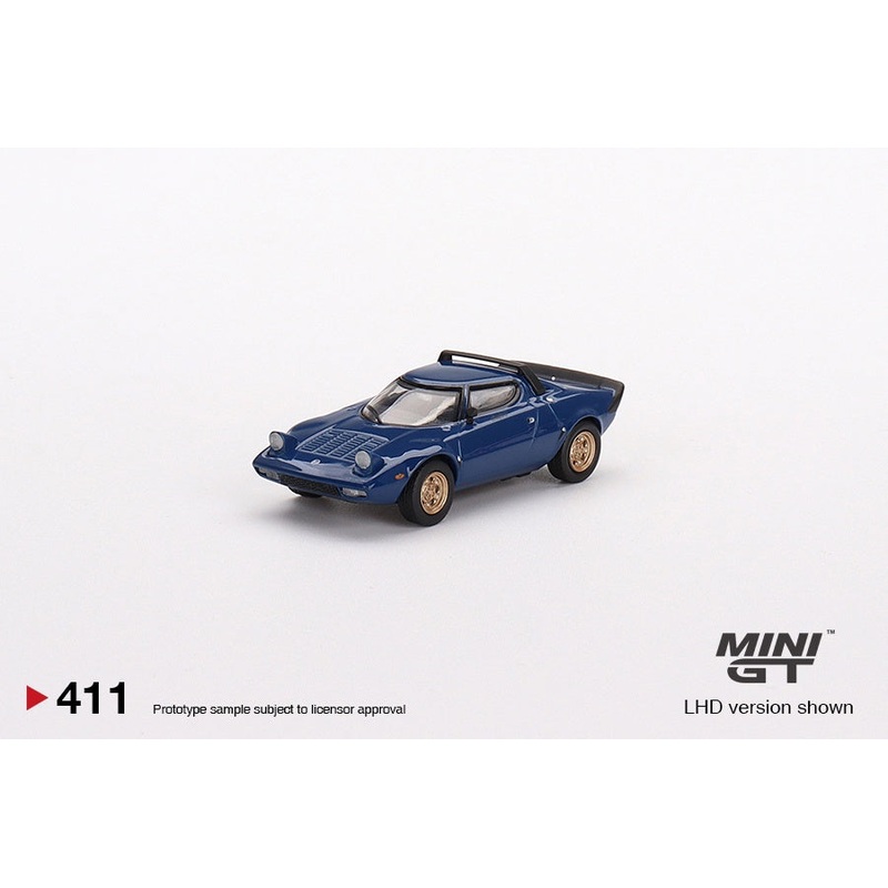 Mini GT - 1/64 Lancia Stratos HF Stradale (Blue Vincenes)