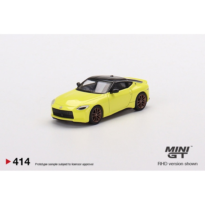 Mini GT - 1/64 Nissan Fairlady Z (Proto Spec Ikazuchi Yellow)