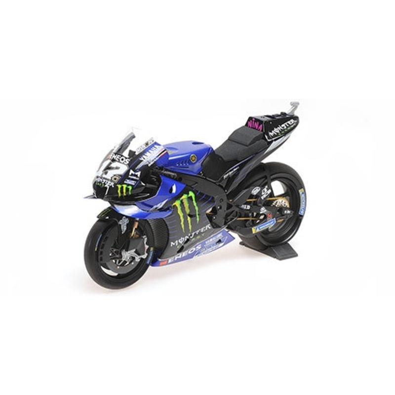 Minichamps - 1/12Yamaha YZR-M1 Monster Energy Maverick 2021