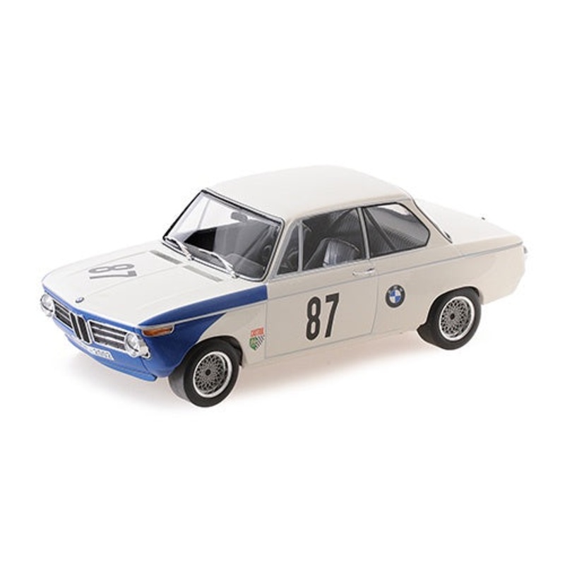 Minichamps - 1/18BMW 2002 tiK 87 Grand Prix Brno 1969 Hubert Hahne